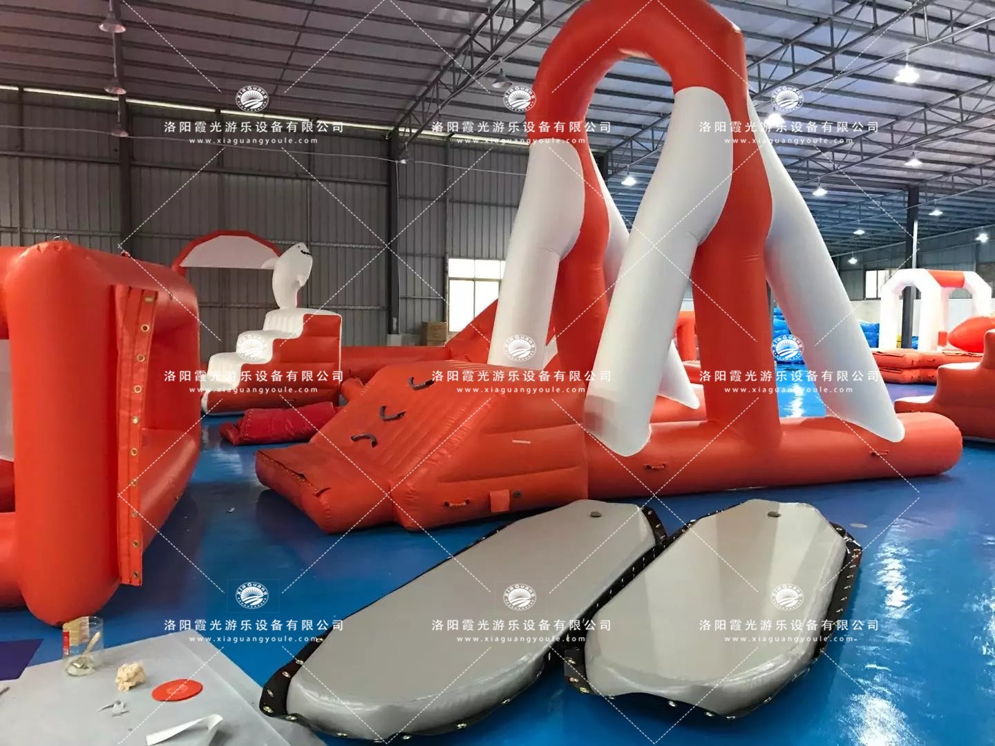 鲤城水上闯关道具